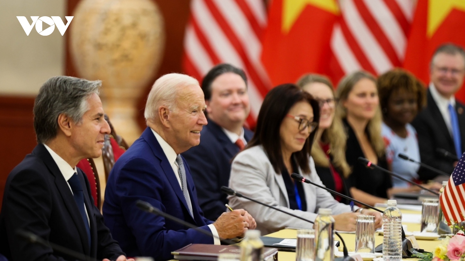 US President Biden proud to have strengthened relations with Vietnam